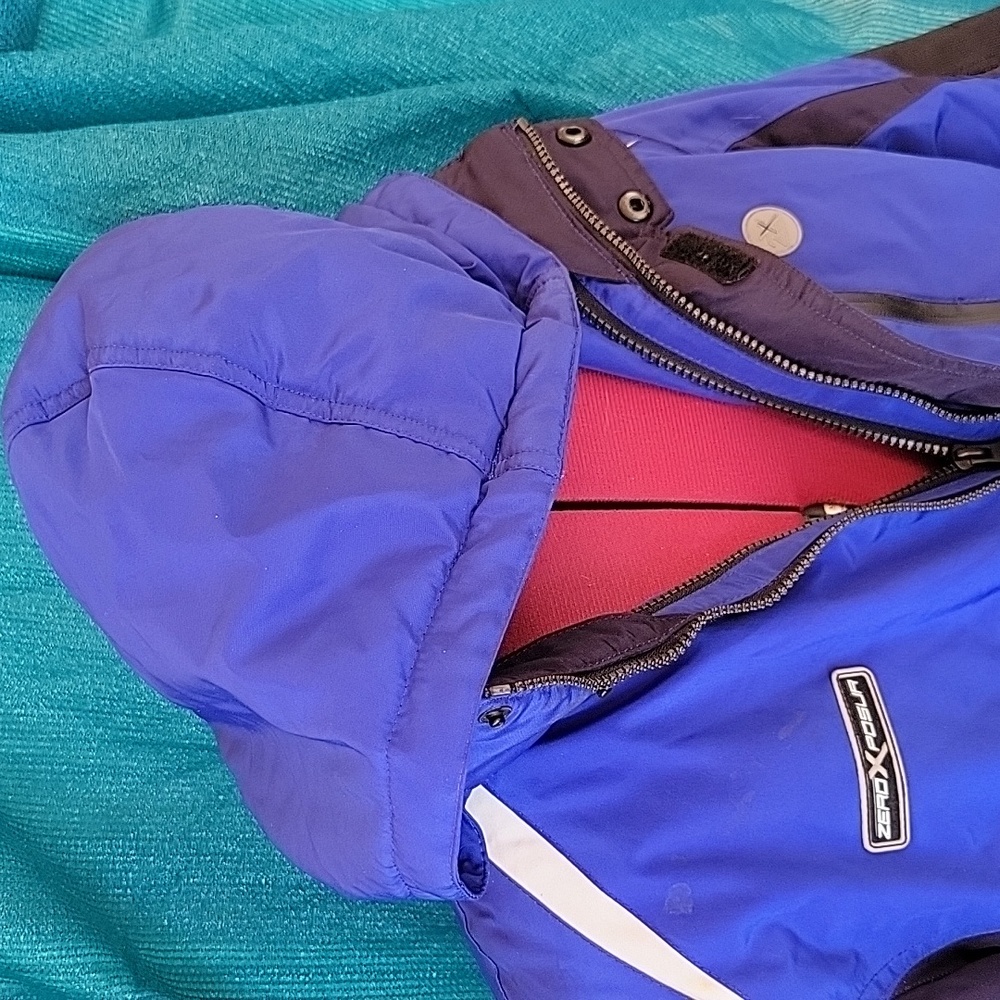 ZeroXPosur Hooded Ski Jacket sz M 10 12 Boys Youth - Picture 4 of 8